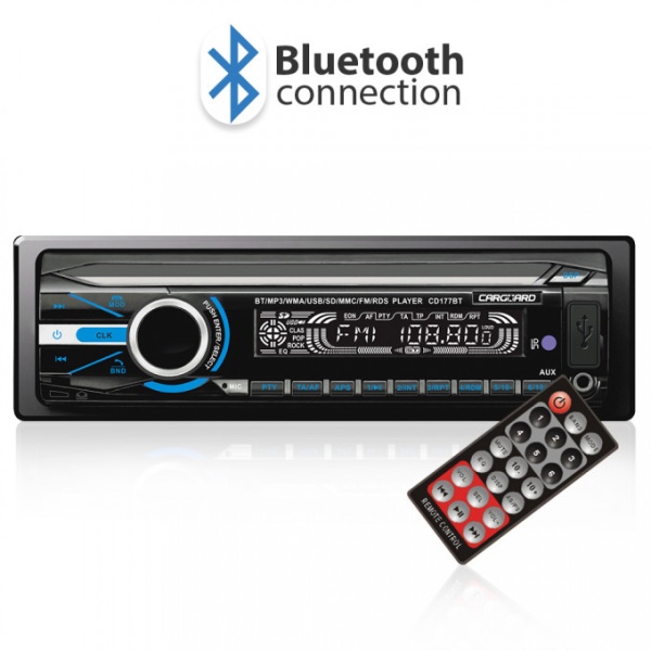 Carguard MP3 Player Auto Cu Bluetooth Si Față Detașabilă 4 x 50W CD177